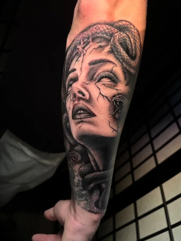 Black and gray realism tattoo by Isaac Mackenzie at TNT Tattoo Aiea, Hawaii — piece 01