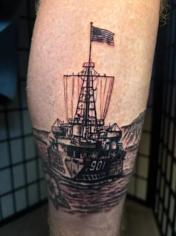 Black and gray realism tattoo by Isaac Mackenzie at TNT Tattoo Aiea, Hawaii — piece 07