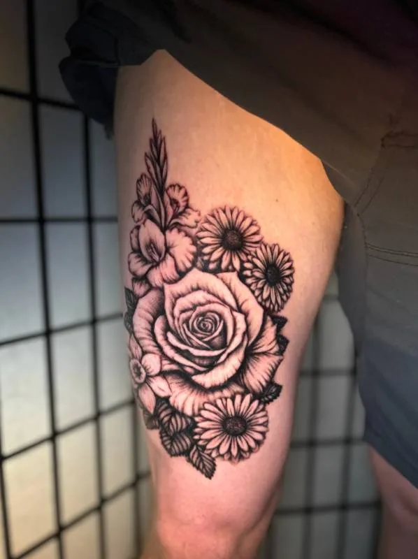 Black and gray realism tattoo by Isaac Mackenzie at TNT Tattoo Aiea, Hawaii — piece 11