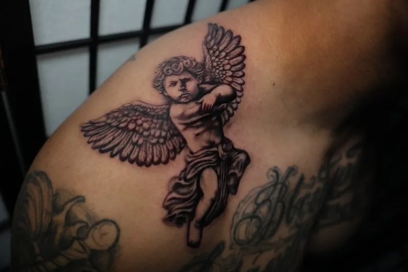 Black and gray realism tattoo by Isaac Mackenzie at TNT Tattoo Aiea, Hawaii — piece 18